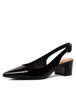 Abigale Black Patent Leather