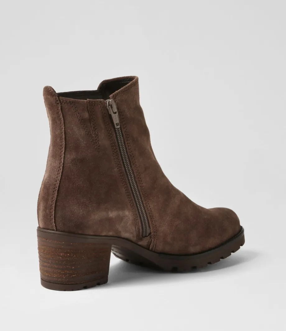 Agnes Mohair Suede Chelsea Boots