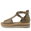 Alexys Dk Khaki Leather
