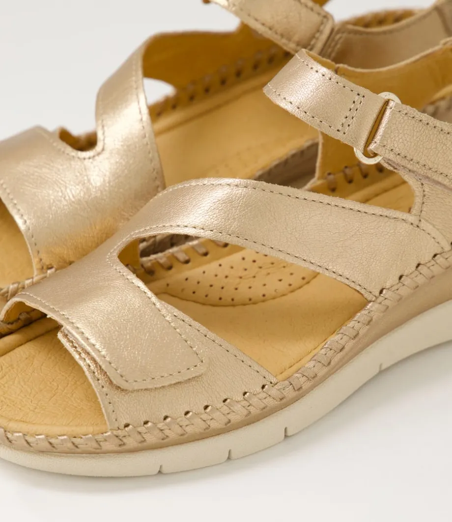 Altea 31 Champagne Leather Sandals