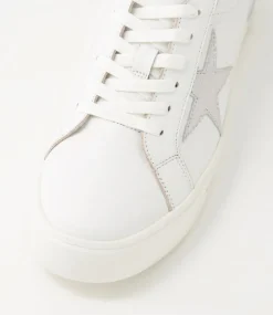 Alysia W White Silver Speckle Multi Sneakers