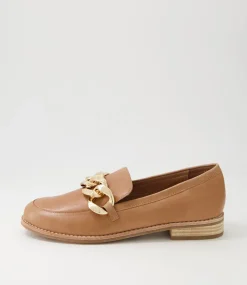 Ampard Cappuccino Leather Loafers