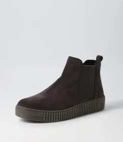 Angels Pepper Grau Suede Chelsea Boots