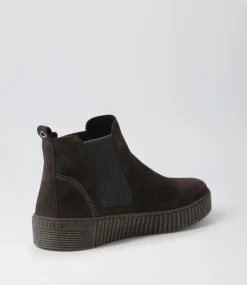 Angels Pepper Grau Suede Chelsea Boots