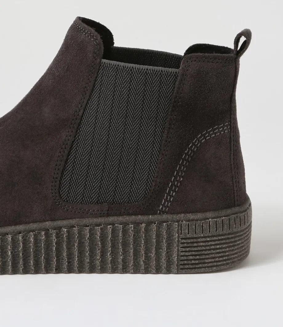 Angels Pepper Grau Suede Chelsea Boots