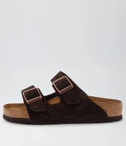 Arizona Sfb Mocca Suede Slides