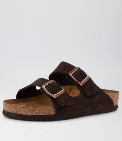Arizona Sfb Mocca Suede Slides