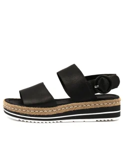 Atha Lrg Black Leather