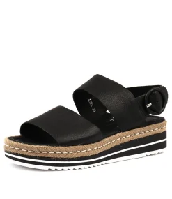 Atha Lrg Black Leather