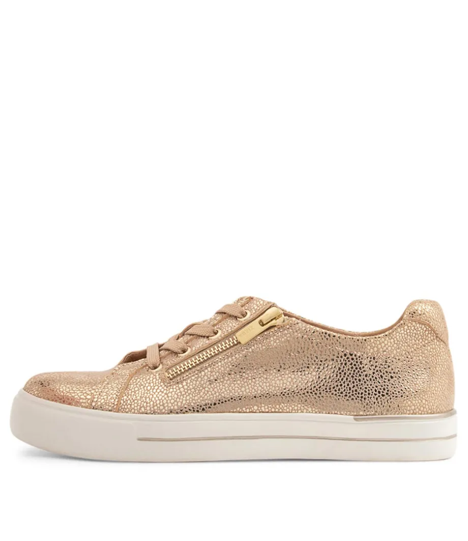 Audry W Champagne Speckle Multi Sneakers