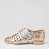 Avert Metallic Multi Lace Up Flats