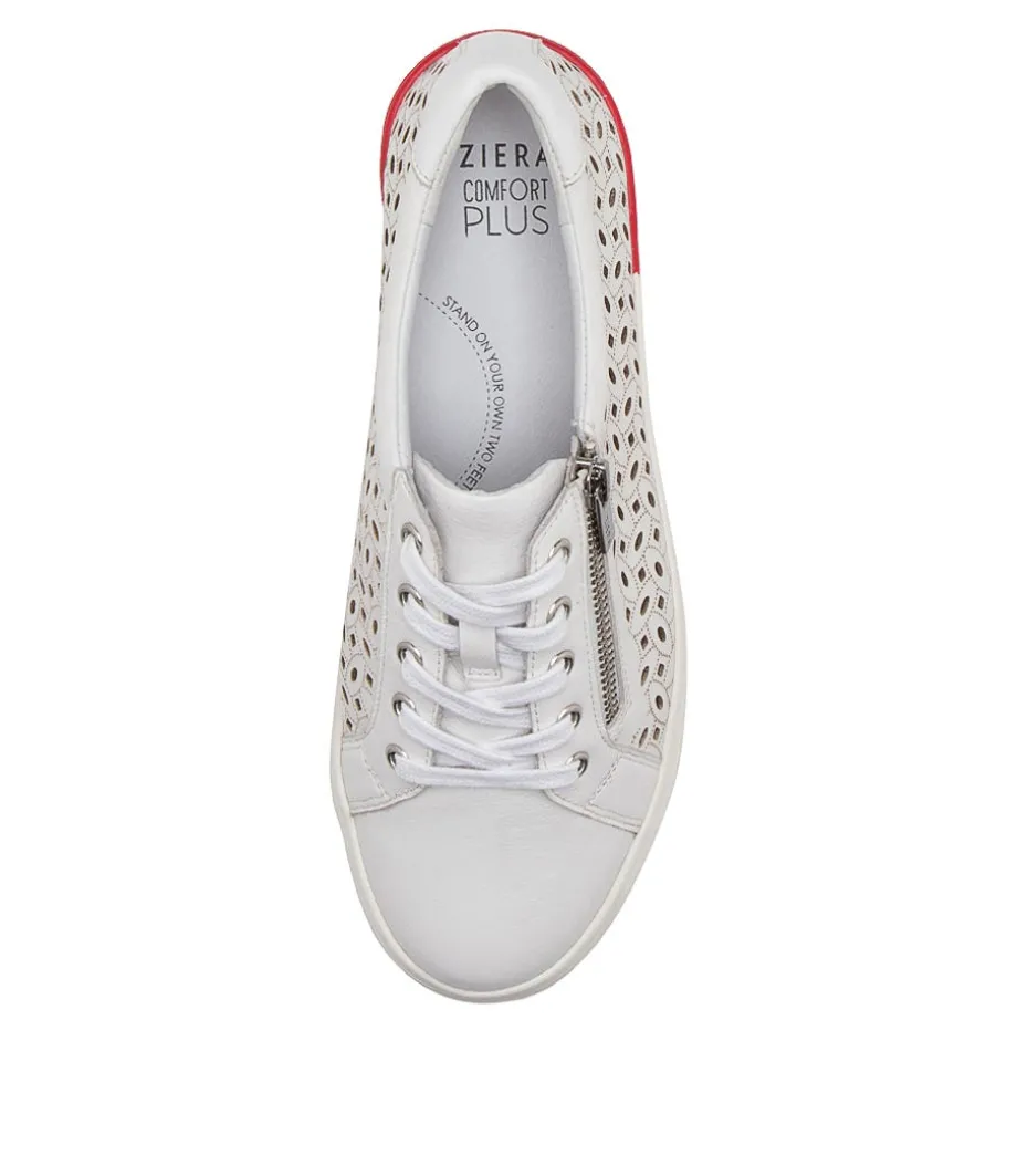 Ayleen W White Leather