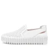 Bartas White Leather Sneakers