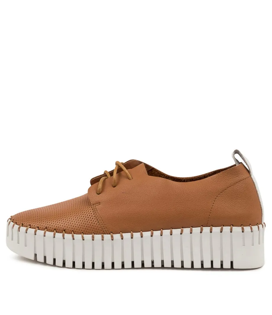 Batu Scotch-White Leather