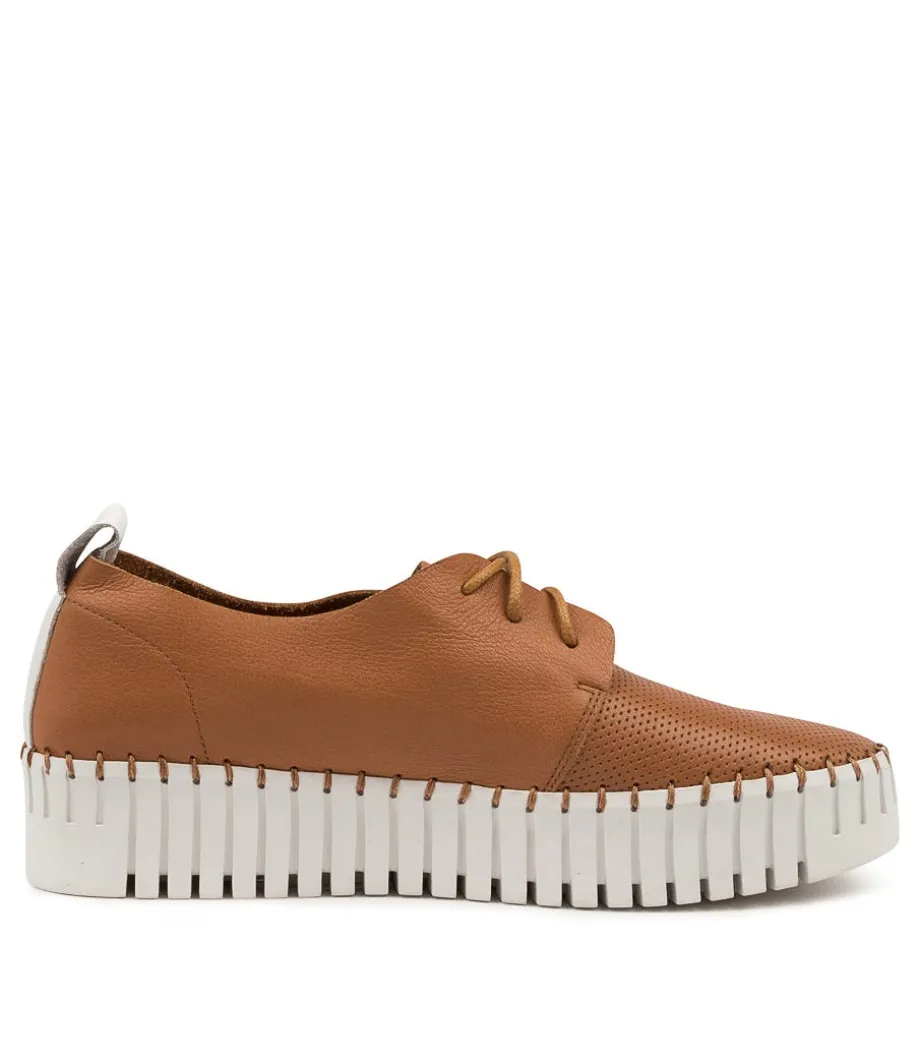 Batu Scotch-White Leather