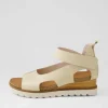 Beasla Almond Leather Sandals
