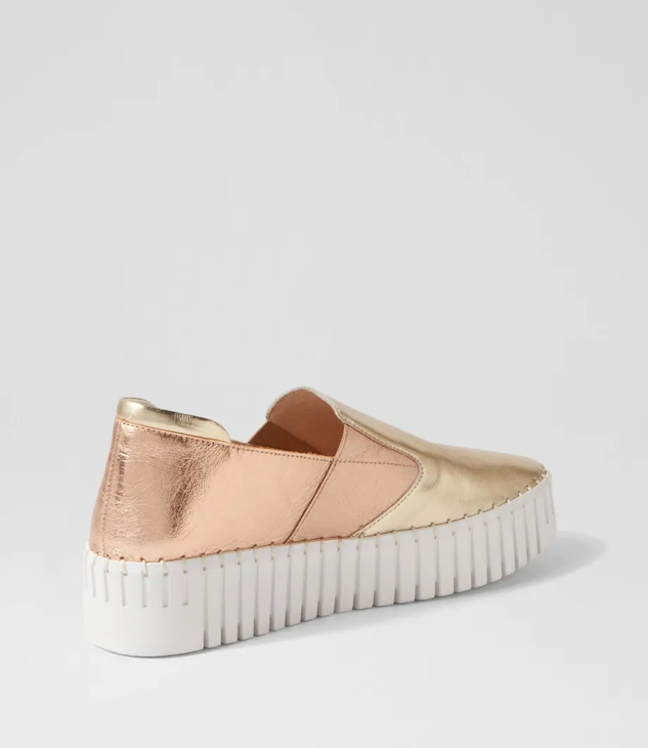 Becca Pale Gold Champagne Crush Multi Sneakers