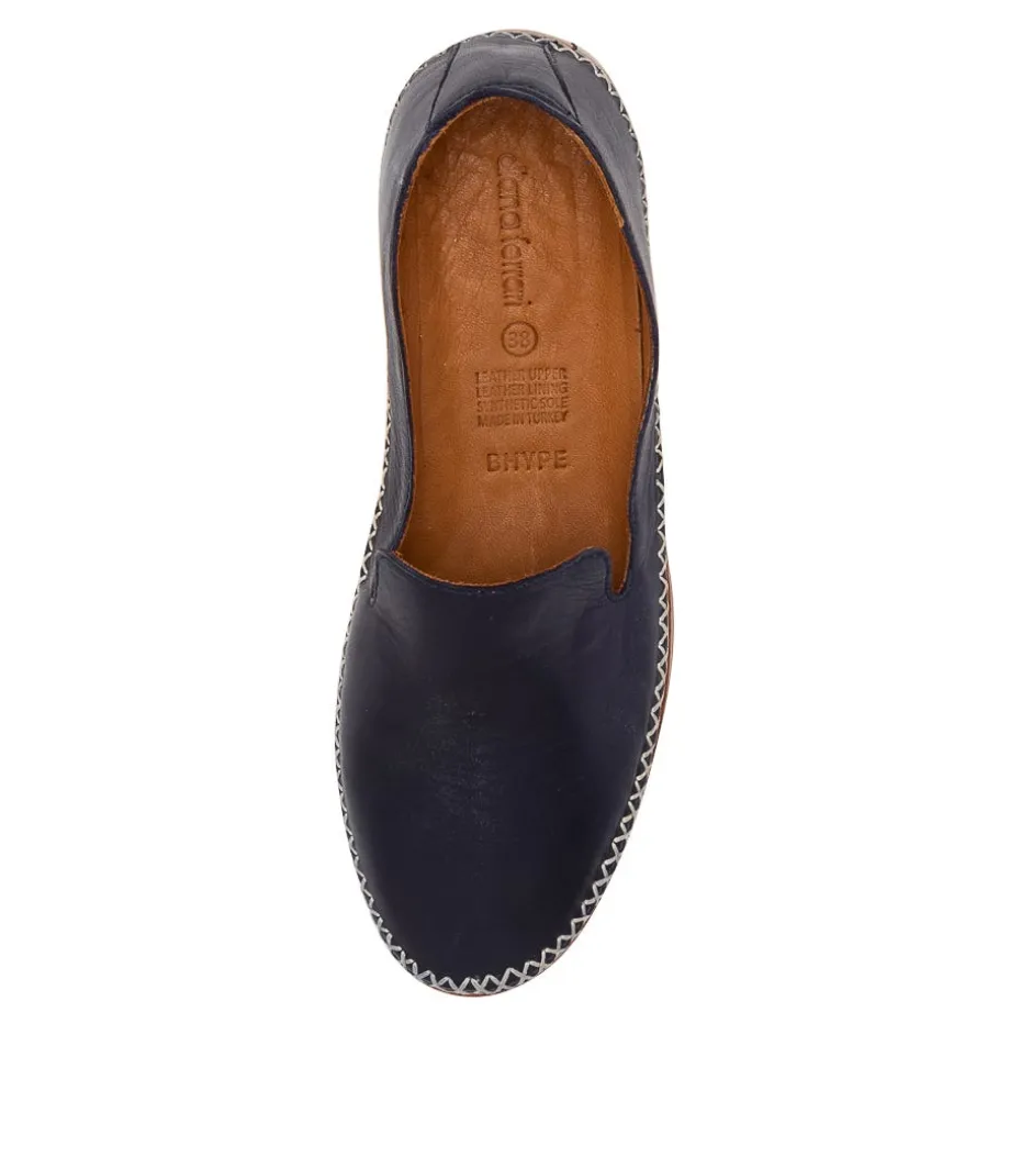 Bhype Navy Leather