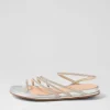 Boota Silver Jewel Fabric Sandals