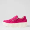 Carmelia Pink Suede Sneakers