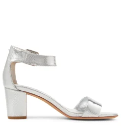 Cassier Silver Lizard Sandals