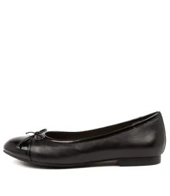 Chelsea Xf Black Patent Leather Ballet Flats