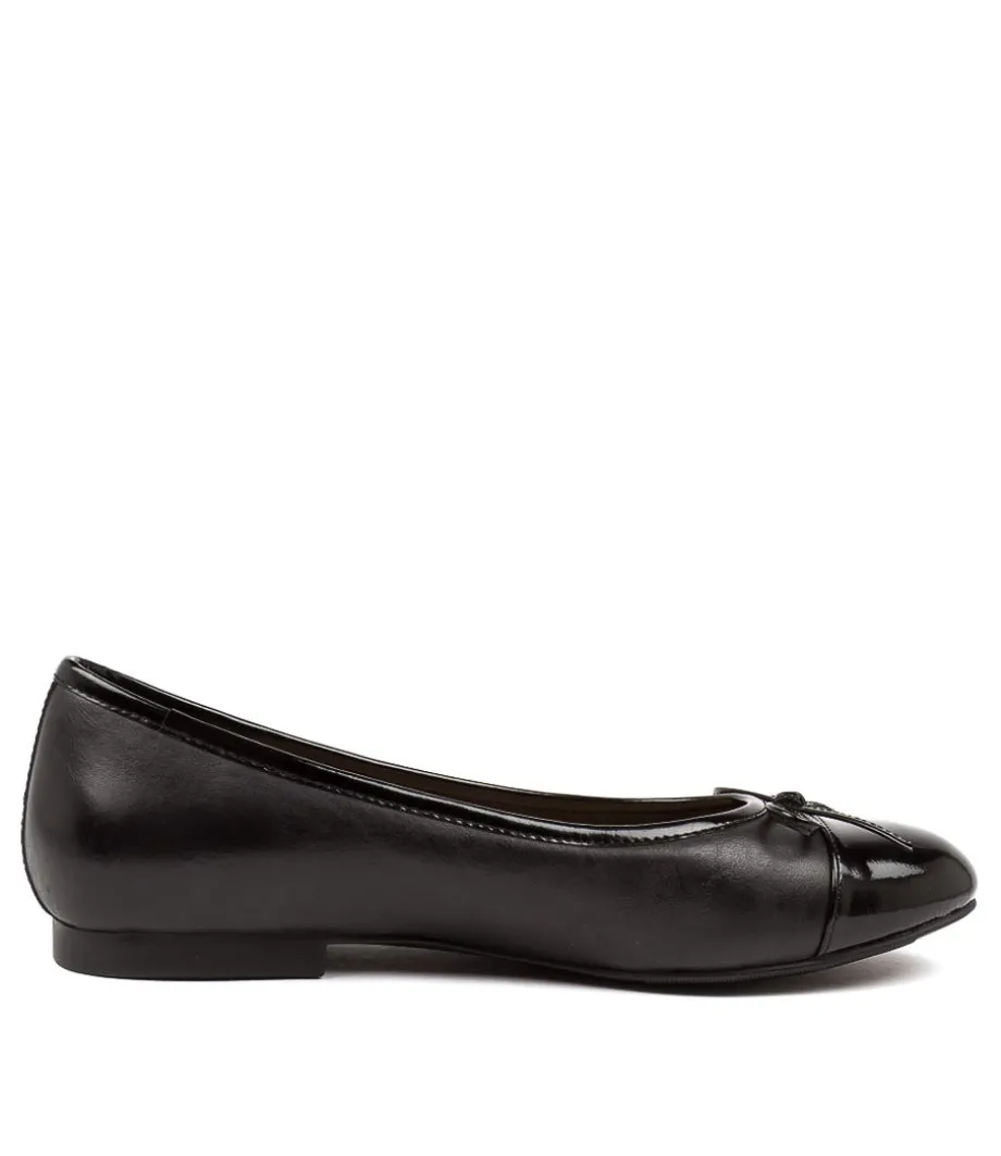 Chelsea Xf Black Patent Leather Ballet Flats