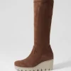 Chloette Torf Suede Knee High Boots