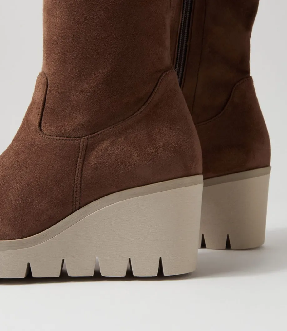 Chloette Torf Suede Knee High Boots