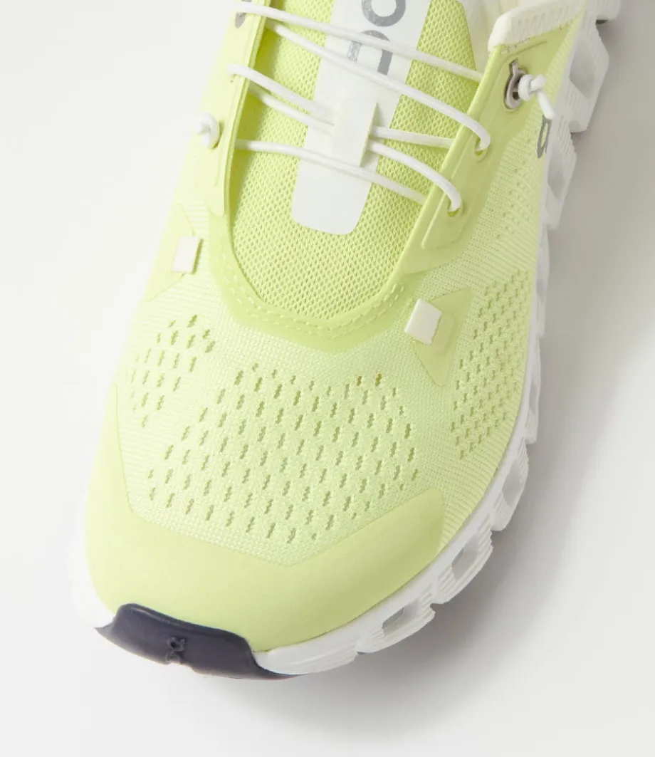 Cloud 5 Coast W Hay Ivory Knit Sneakers