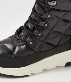 D Falena B Abx B Black Leather Calf Boots