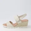 Dakoda Stone Weave Leather Sandals