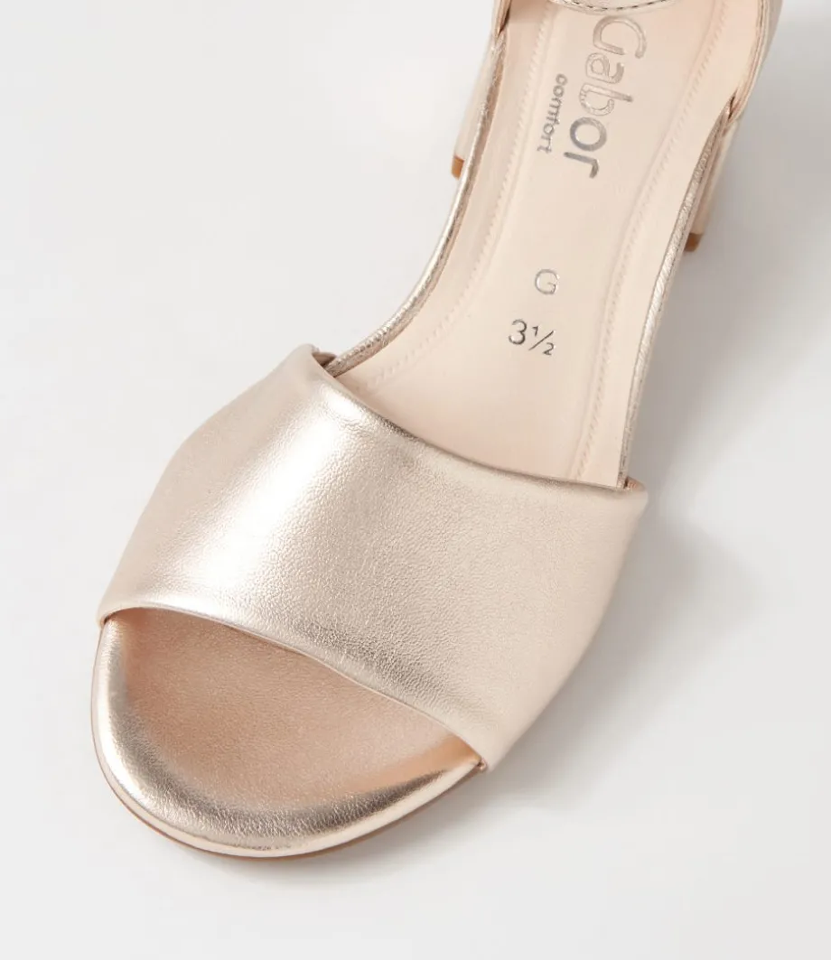 Erika Puder Leather Sandals