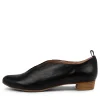 Esker Black Leather Slip-On Shoes Nh