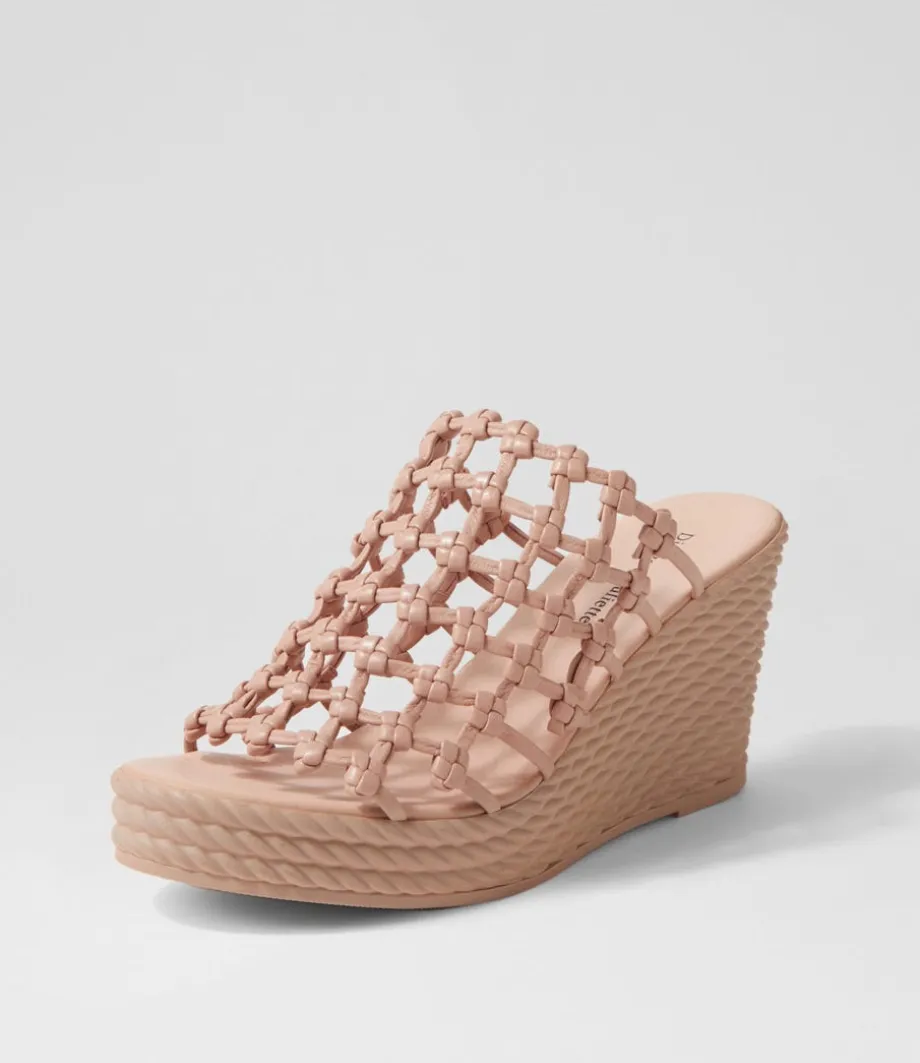 Essexx Rose Leather Sandals