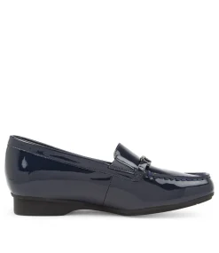 Fenders Xf Navy Patent Leather Loafer