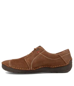 Fergey 20 Castagne Leather Sneakers