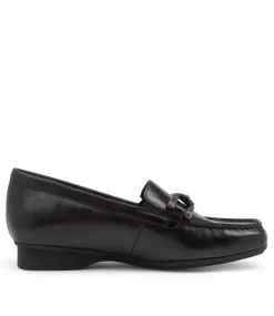 Flossys Xf Black Leather Loafers