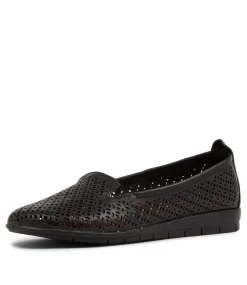 Function Black Leather Loafers