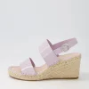 Gaga Lilac Patent Leather Espadrilles