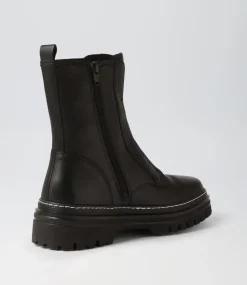 Gesine Schwarz Leather Ankle Boots