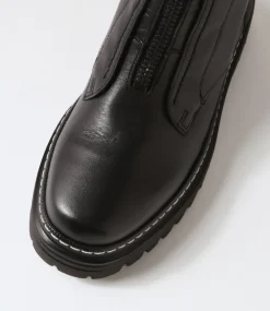 Gesine Schwarz Leather Ankle Boots
