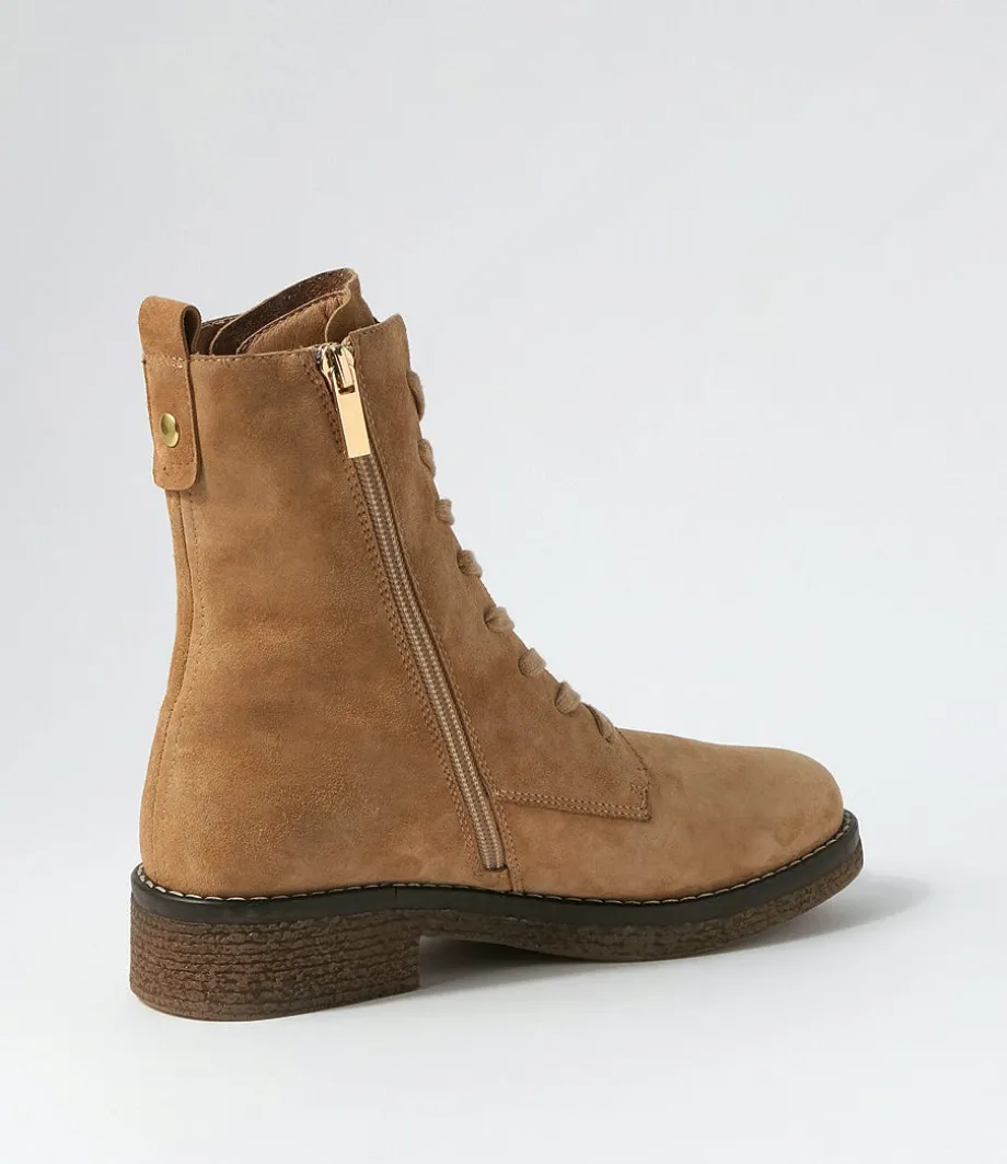 Gipsiee Nutmeg Suede Ankle Boots