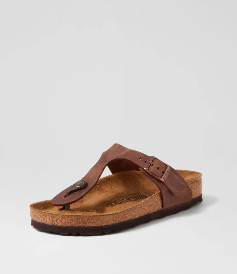 Gizeh Oiled W Habana Oiled Leather Thongs
