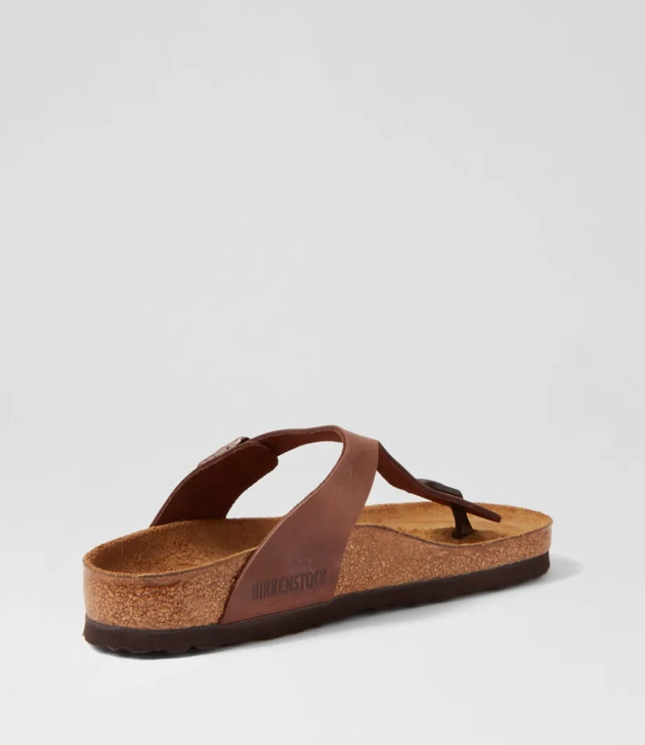 Gizeh Oiled W Habana Oiled Leather Thongs