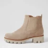 Gluck Dust Suede Chelsea Boots