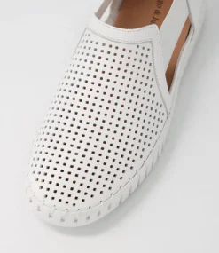Habiki White Leather Sneakers