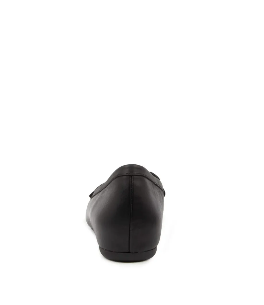 Hadi W Black Leather