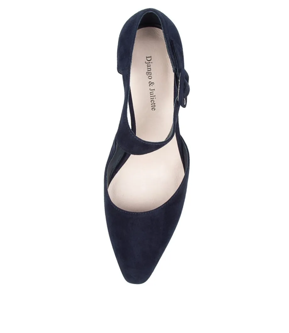 Happie Dj Navy Suede