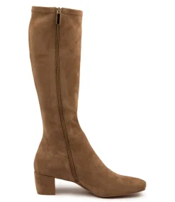 Hayleys Sand Stretch Microsuede